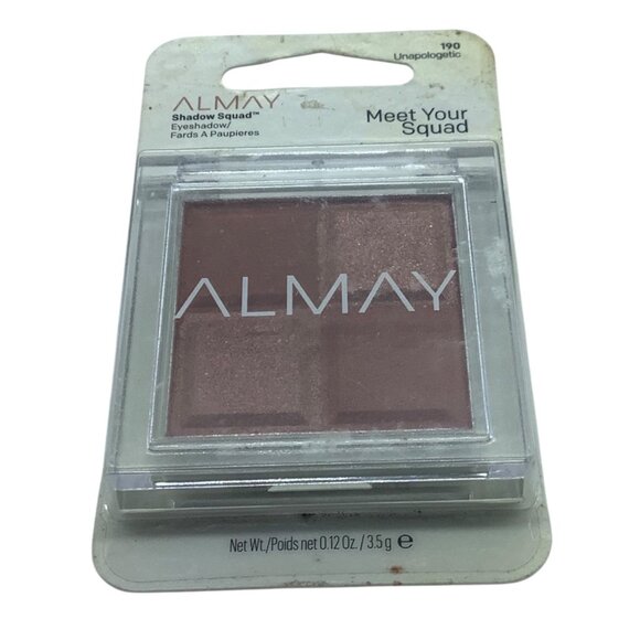 Almay Shadow Squad Eyeshadow Palette 190 Unapologetic Matte Satin Metallic NEW - Picture 1 of 4